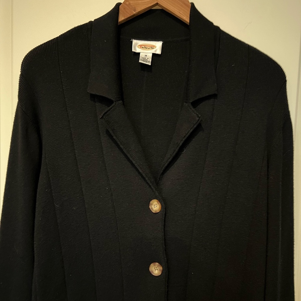 Talbots Long Sleeve Button Down Front Sweater - image 7